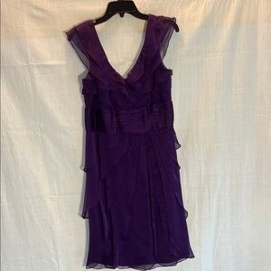 Adrianna Papell Purple Dress